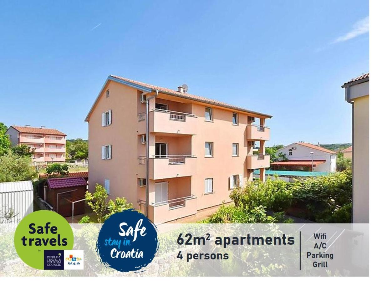 Apartments Dunja Malinska Buitenkant foto